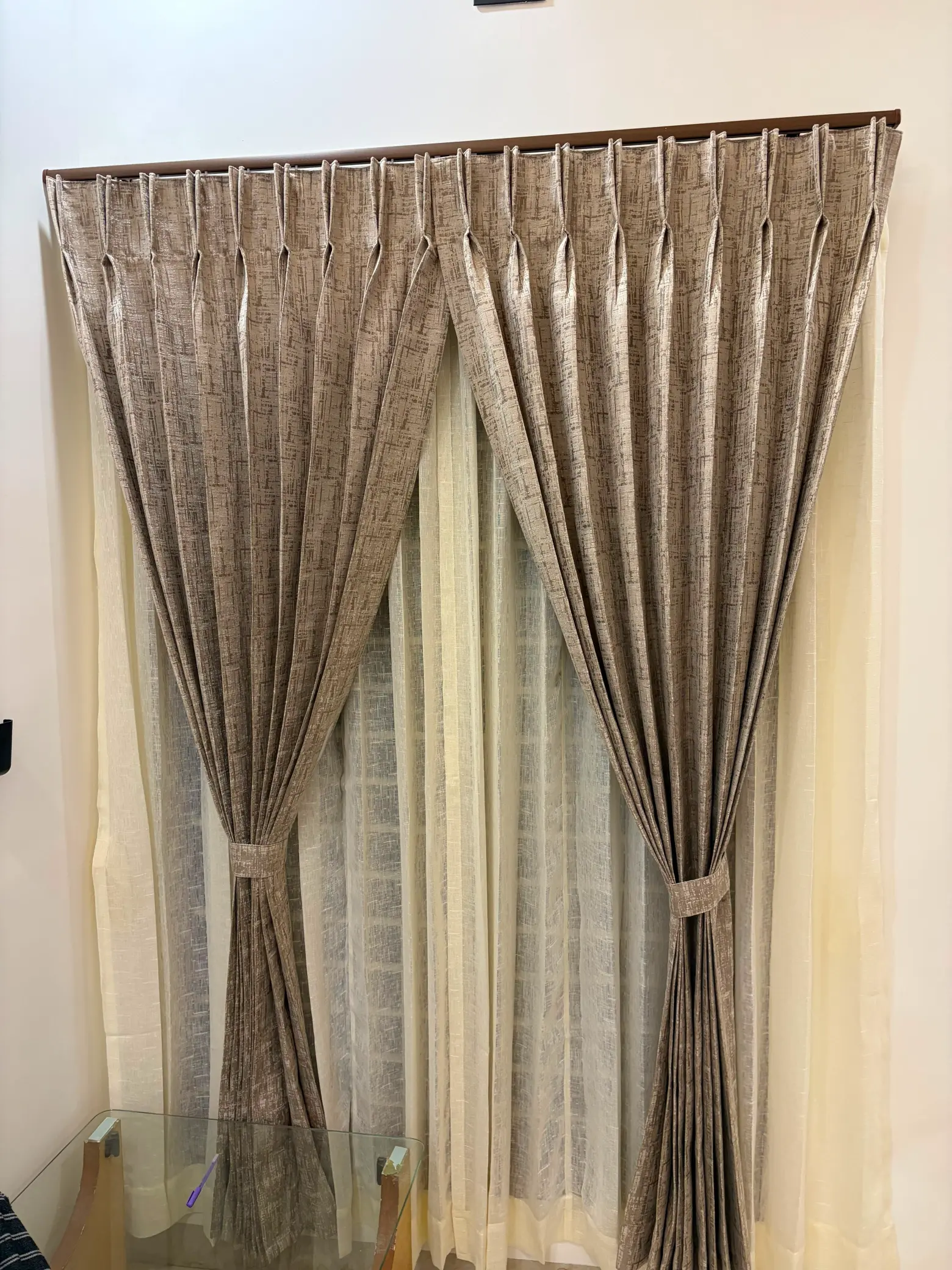 Custom window curtains and light-softening drapes by Catchy Decors Karur